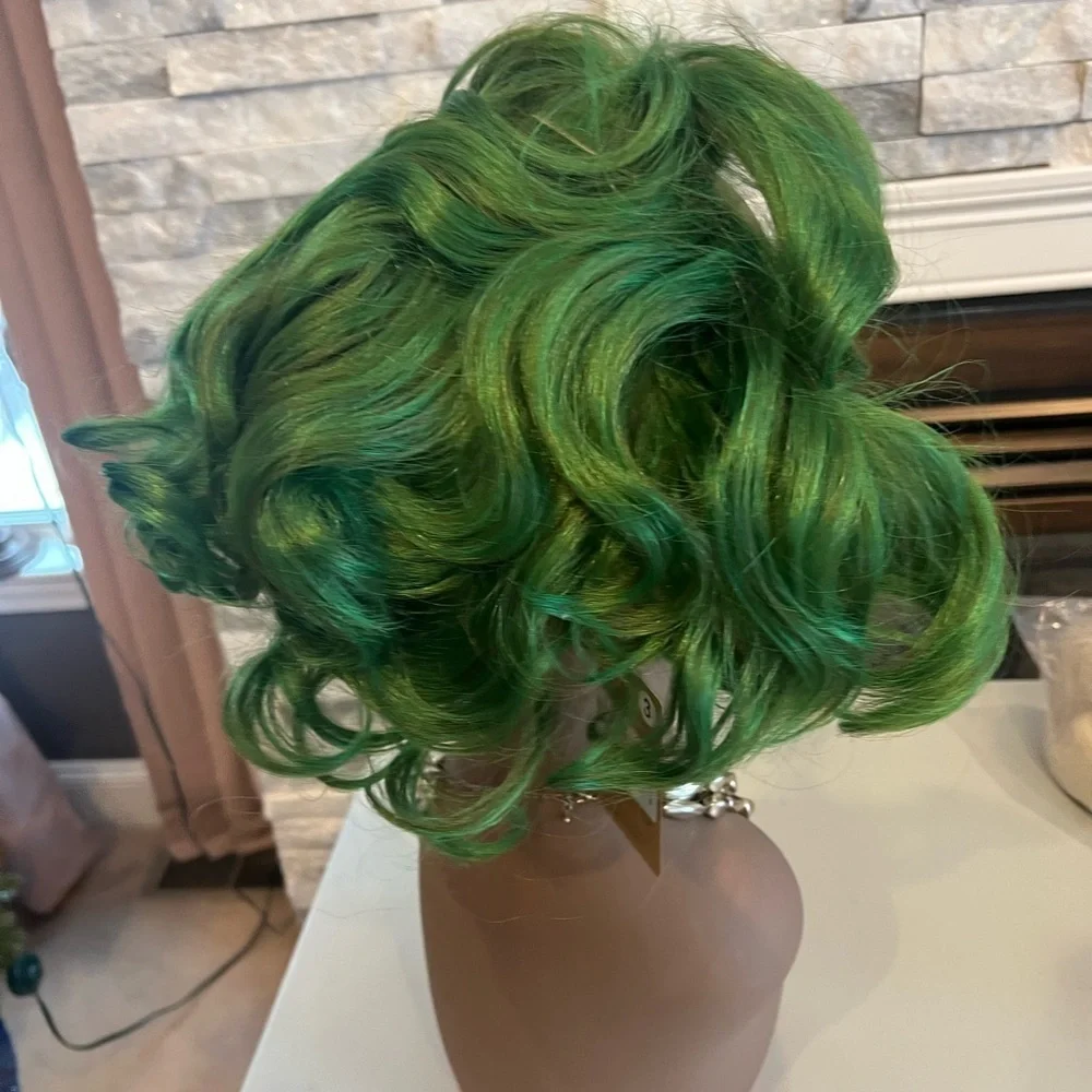 Green Joke Wig Cap Unisex – Fashion Wig H1160HY #3 – New with Tag